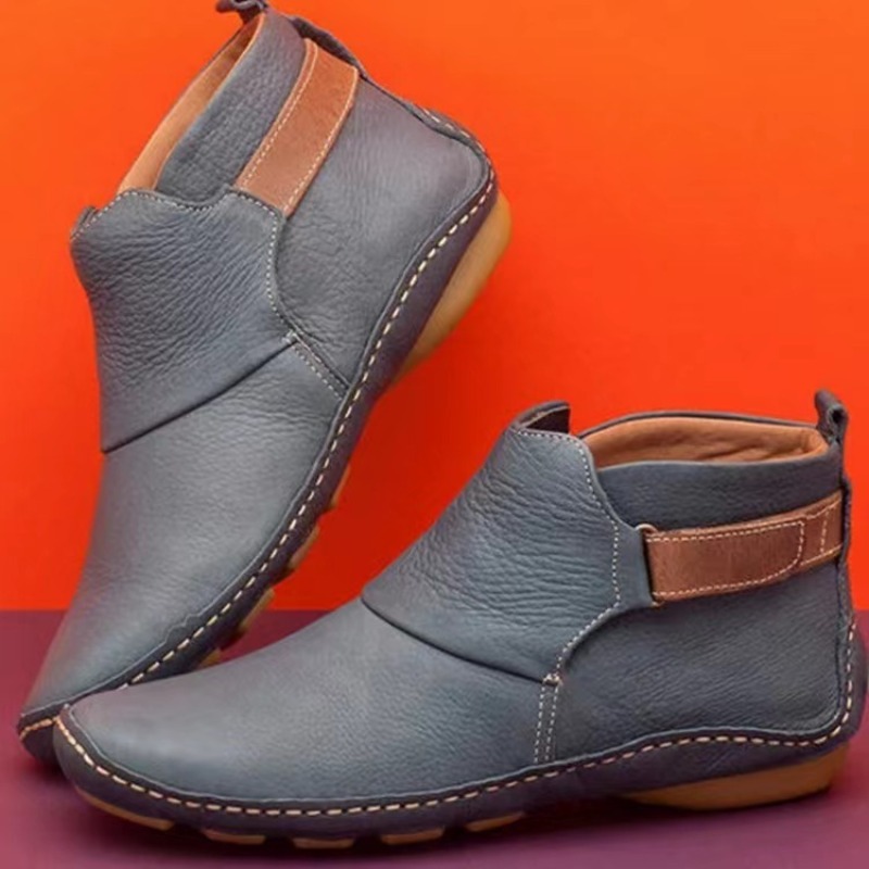Women'S Shoes Water Resistant - アンクルブーツレディースファッション女性ブーツフラット防水快適な靴冬ノンスリップブーツ女性カジュアルシューズ女性