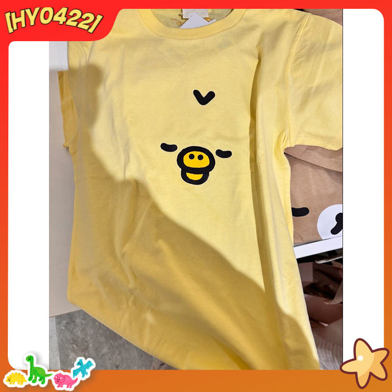 Women'S Shoes For Crews - 漫画キイロイトリ半袖 Tシャツかわいい黄色のアヒルプリント夏カジュアルユニセックスクルーネックデイリートップ男性女性ギフト用