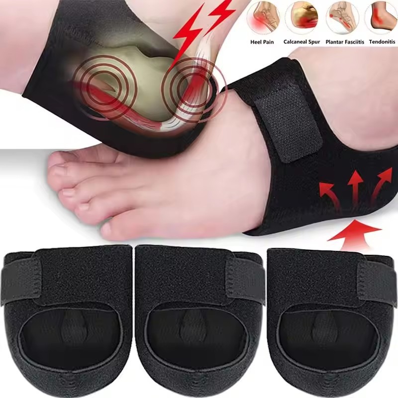 Women'S Shoes Plantar Fasciitis - 足底筋膜炎と踵骨棘の痛みを軽減するU字型シリコンゲルヒールカップインソール、男女兼用、ウォーキング、ランニング用フットサポート