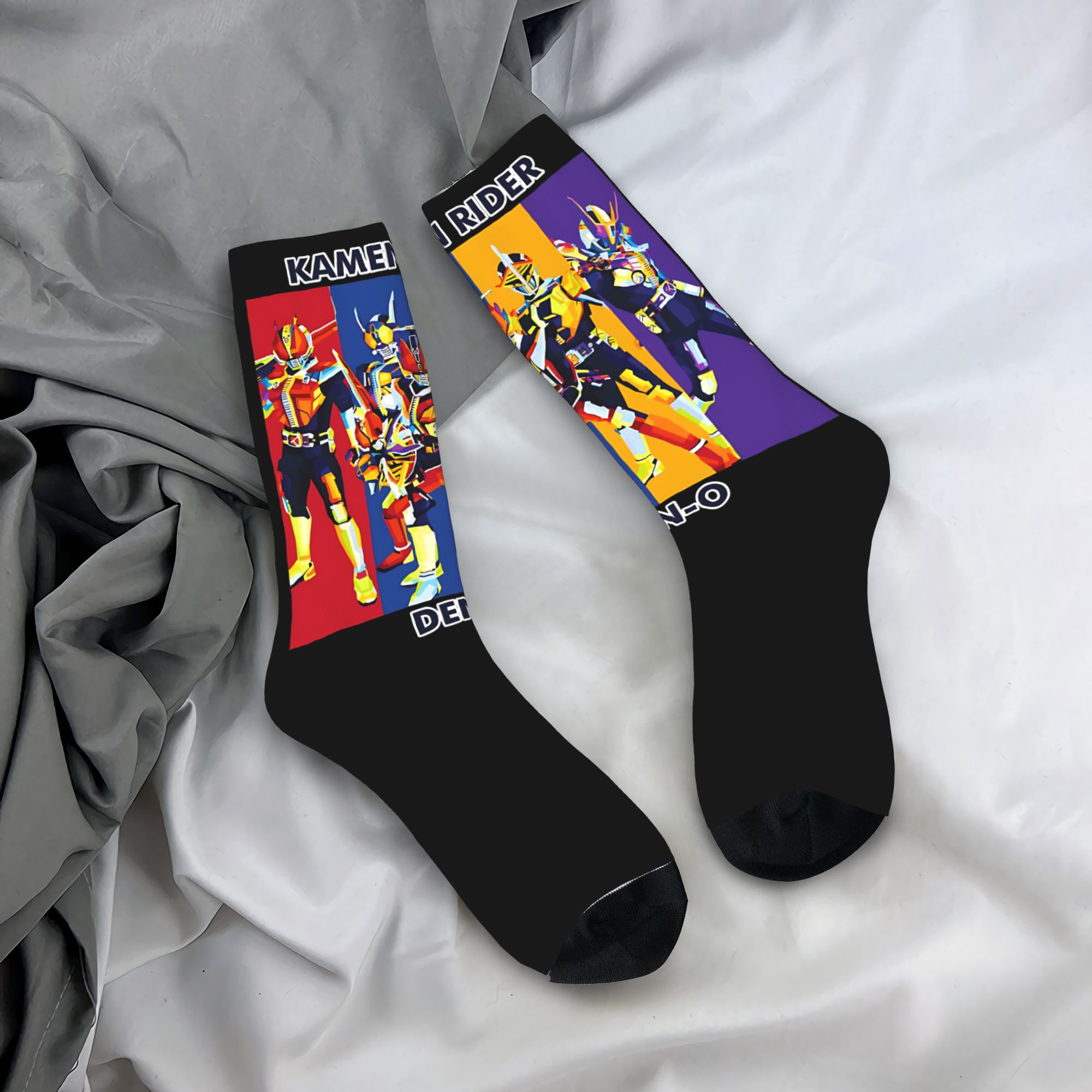 Women'S Shoes For Crews - ファッション女性男性クルーソックス仮面ライダーデンオールフォームグッズかわいい吸汗ソックス