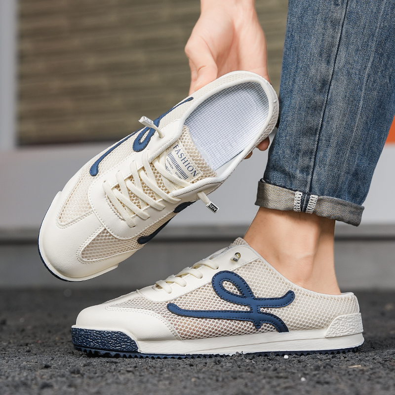 Clawave 男性女性通気性メッシュハーフスリッパカジュア - Women Shoes Us To Eu のレビューと価格
