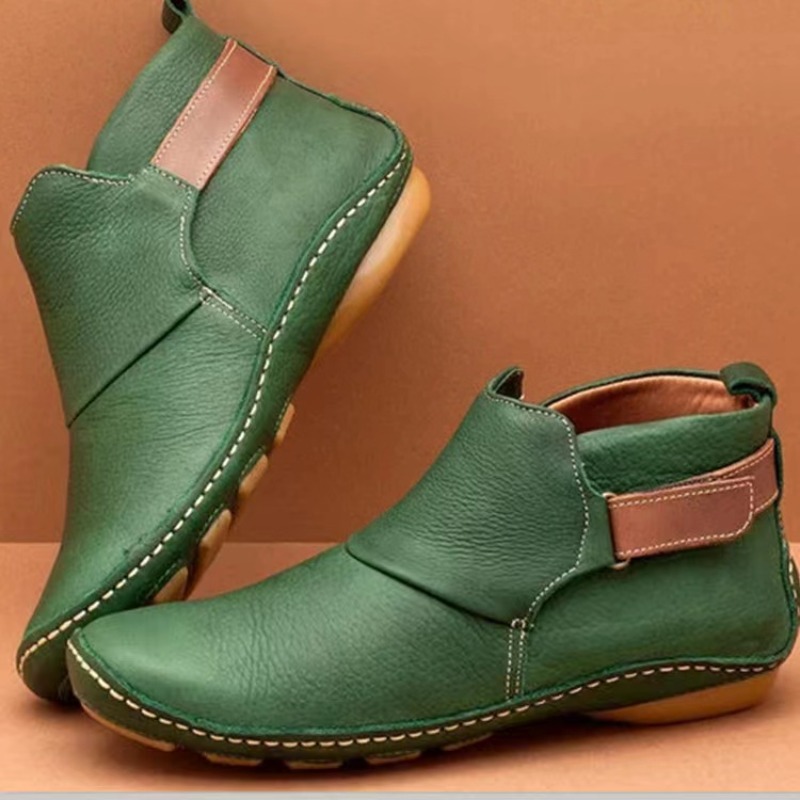 アンクルブーツレディースファッション女性ブーツフラット防水快 - Women'S Shoes Water Resistant のレビューと価格