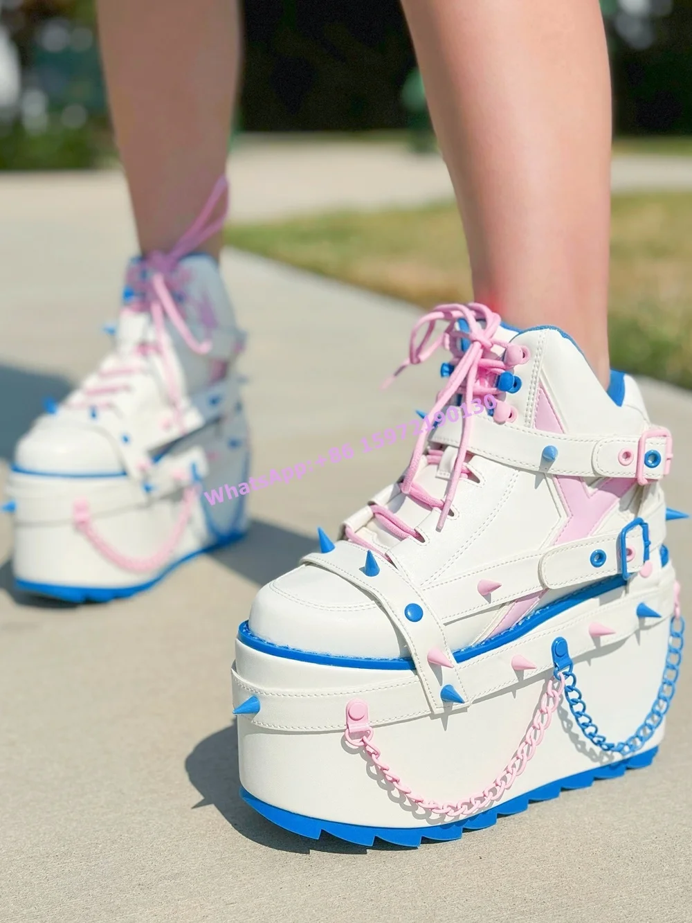女性用厚底アンクルブーツ,レース付きブーツ,ソフトスタイル, - Women Shoes Size Chart のレビューと価格