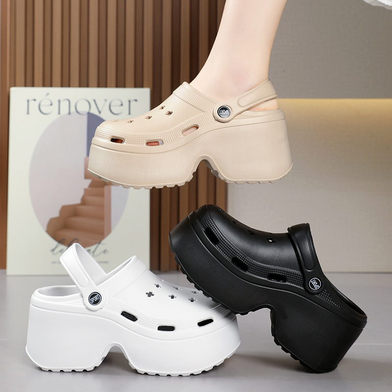 厚底レディースサンダル 2026年新作 夏用スリッパ ハイヒ - Women'S Shoes Water Resistant のレビューと価格