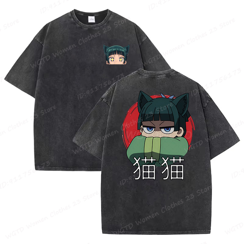 2026 夏アニメ薬剤師日記プリントウォッシュ Tシャツ女性 - Women'S Shoes For Crews のレビューと価格