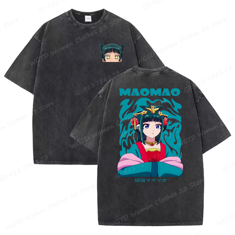 2026 夏アニメ薬剤師日記プリントウォッシュ Tシャツ女性 - Women'S Shoes For Crews のレビューと価格