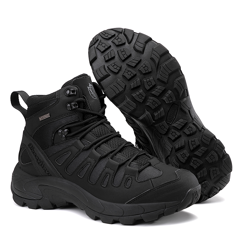 男性軍用靴防水男性軍事戦術ブーツ女性屋外ユニセックス高品質ト - Women'S Shoes Water Resistant のレビューと価格