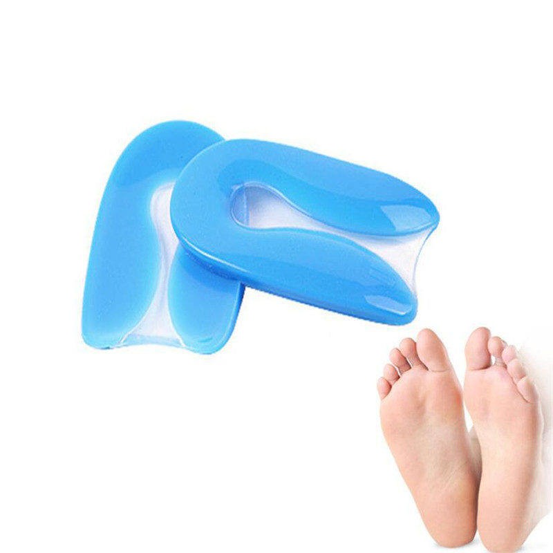 1 ペア足の痛み緩和シリコーンゲル U 字型足底筋膜炎ヒール - Women'S Shoes Plantar Fasciitis のレビューと価格