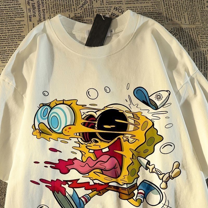 ヴィンテージ スポンジボブ プリント Tシャツ メンズ レデ - Women'S Shoes For Crews のレビューと価格