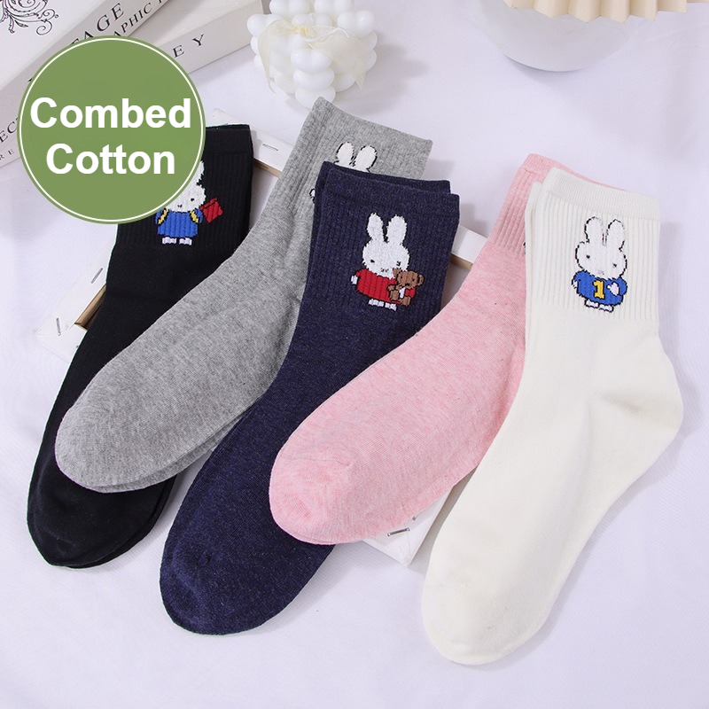 かわいいミッフィー クルーソックス レディースソックス キュ - Women'S Shoes For Crews のレビューと価格