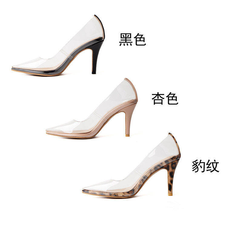 ユエジンロン セクシーな透明ハイヒール ポインテッドトゥ ス - Women Shoes Us To Eu のレビューと価格