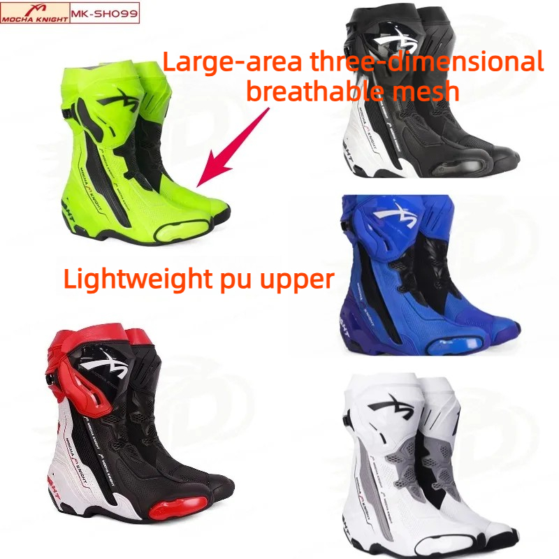 MK-SH099 防水オートバイライディングシューズ モトク - Women Shoes Mk のレビューと価格