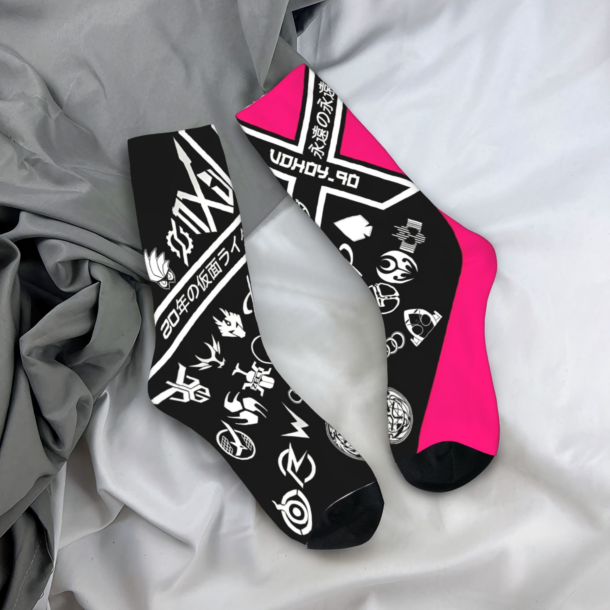 男性女性仮面ライダーアニメ靴下通気性ファッションクルーソック - Women'S Shoes For Crews のレビューと価格
