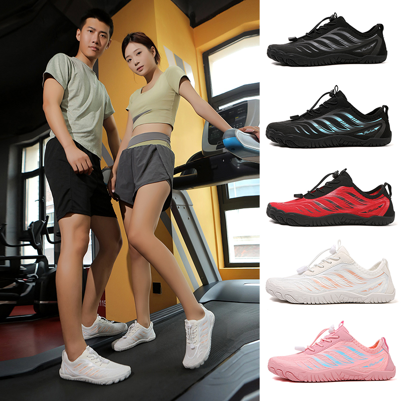 女性と男性のための裸足ハイキングシューズ 通気性と滑り止めの - Women'S Shoes Vibram のレビューと価格